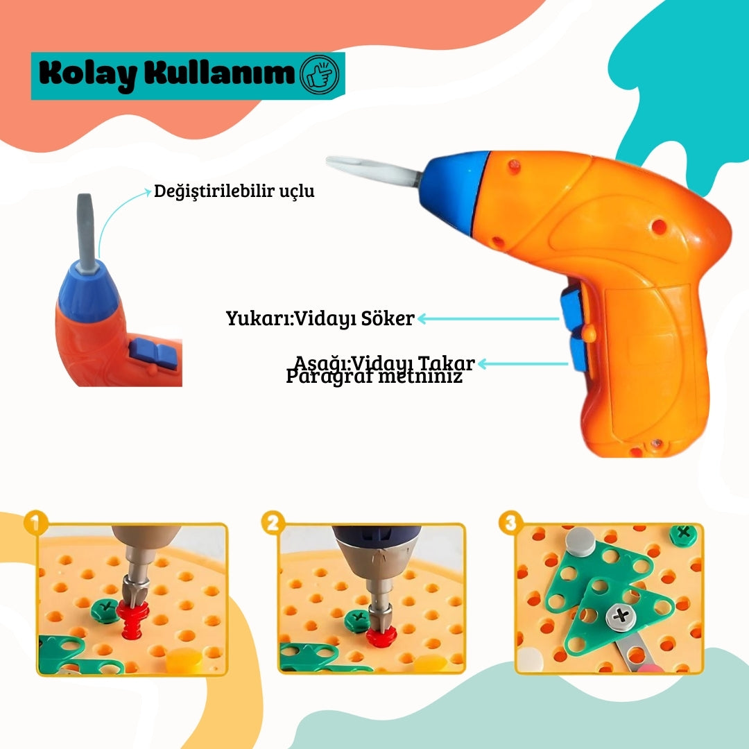 Mini Kaşif Tamir Seti