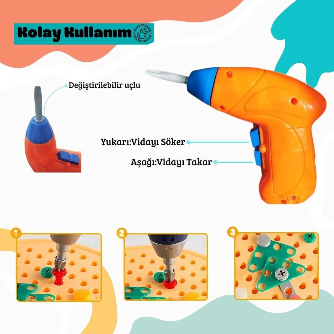 Mini Kaşif Tamir Seti